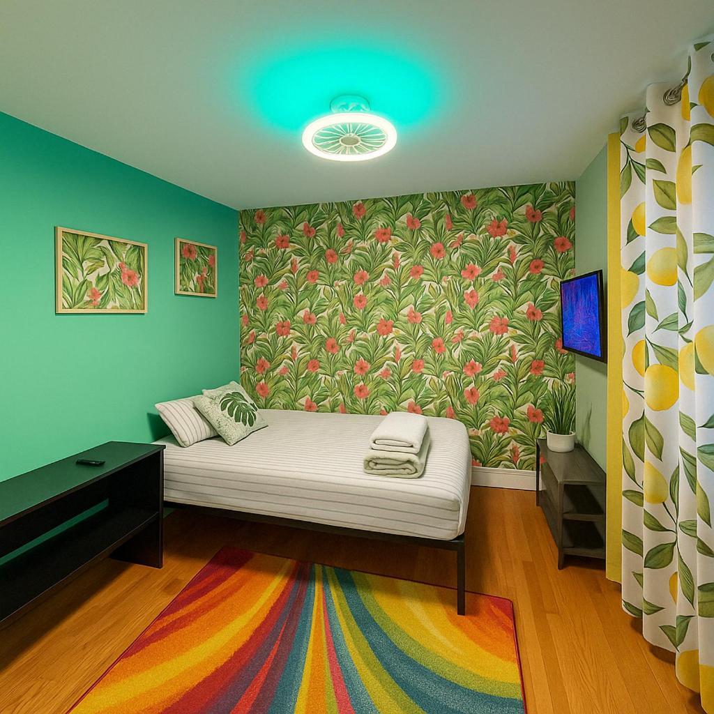 Tropical Comfort Room In Harlem Cozy Stay With Snacks & Style New York City Exterior photo
